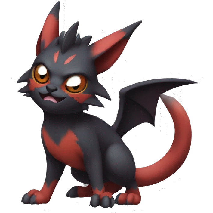 Noivern-Litten-Zorua full body emoji
