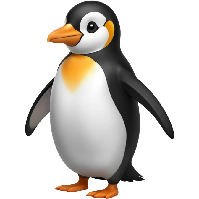 Penguin full body emoji