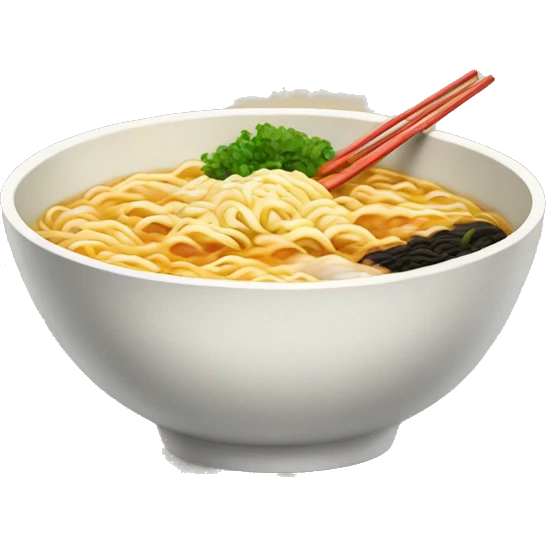 ramen bowl emoji