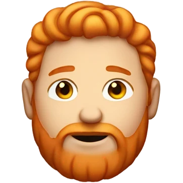 fat ginger man emoji