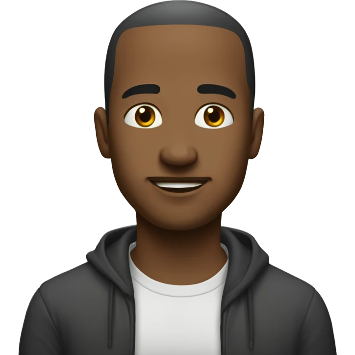 Лысый мужчина в очках emoji