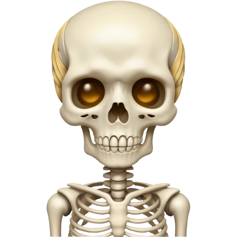 Mind blown skeleton emoji