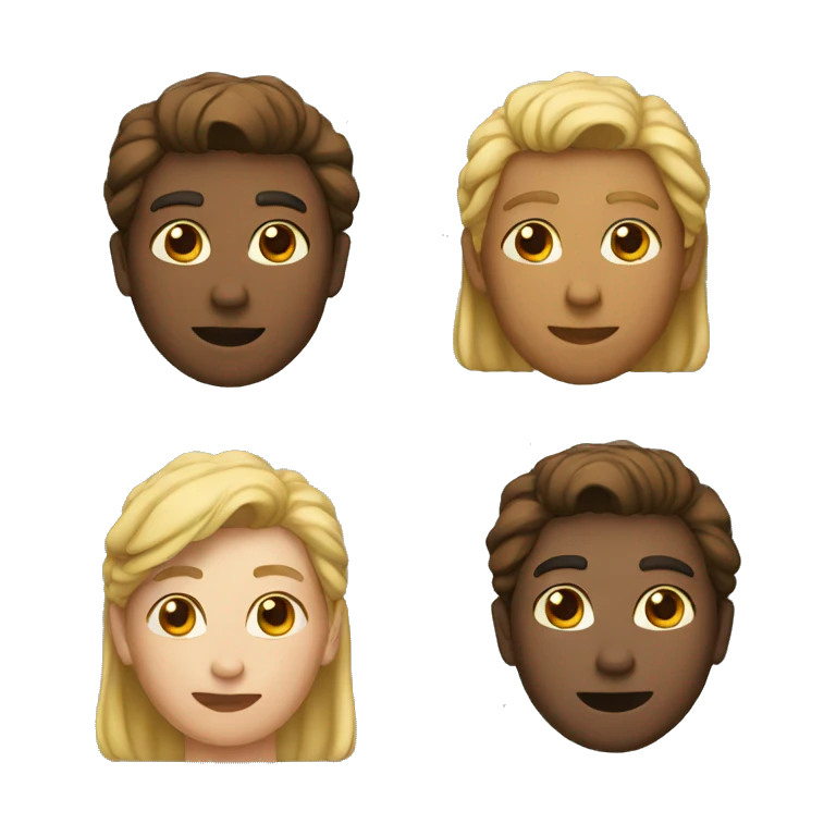 three emoji