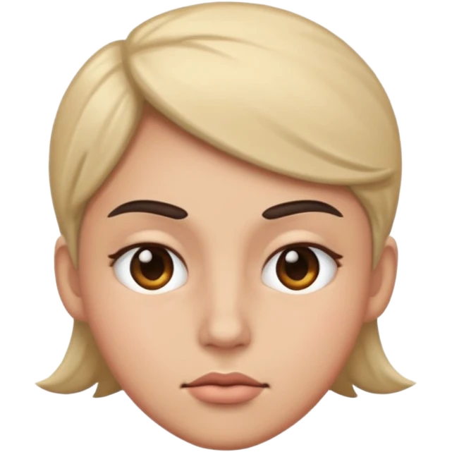 Bombastic side eye emoji
