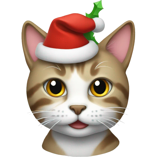 christmas cat emoji