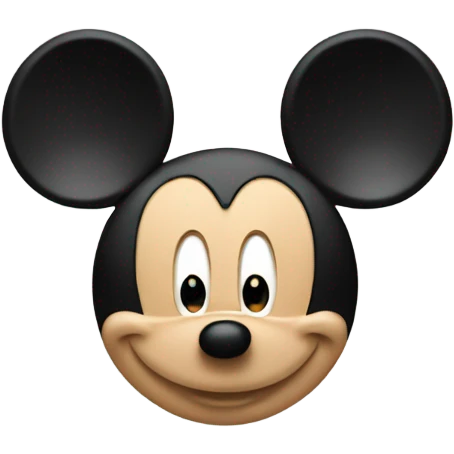 Mickey Mouse emoji