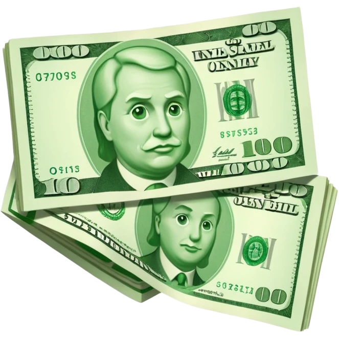 Ruble bill emoji