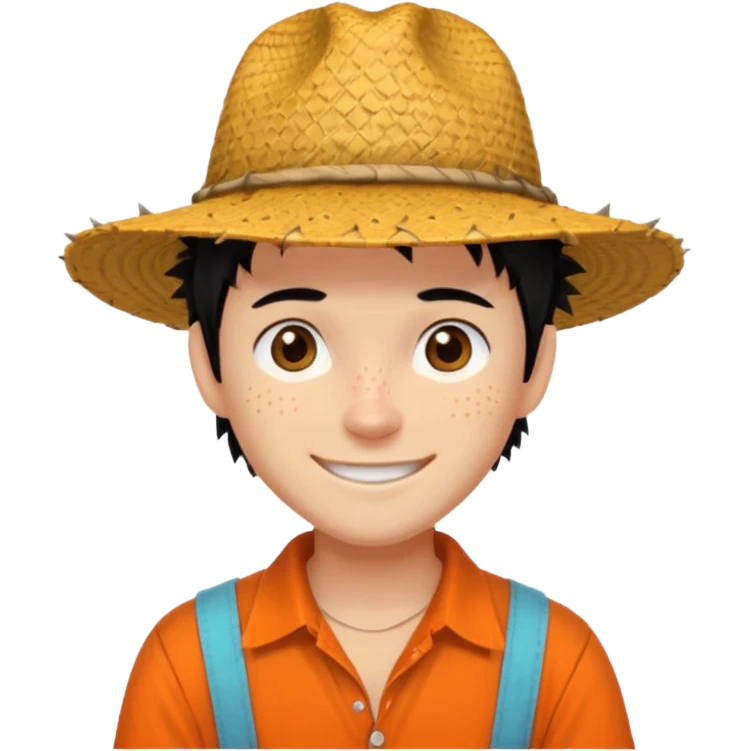 Ace from one piece emoji