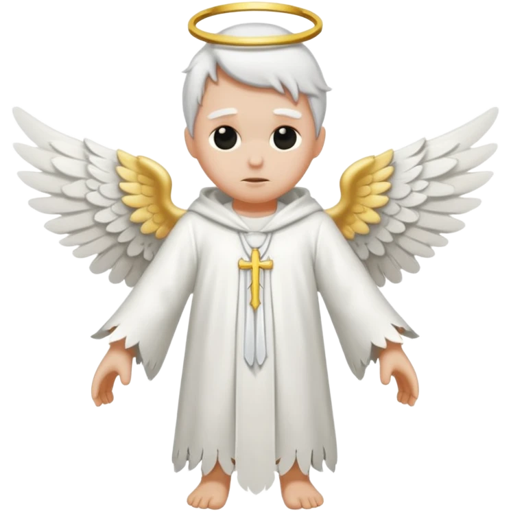 Headless angel emoji