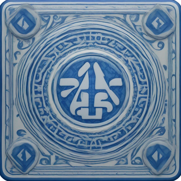 blue playing card emoji