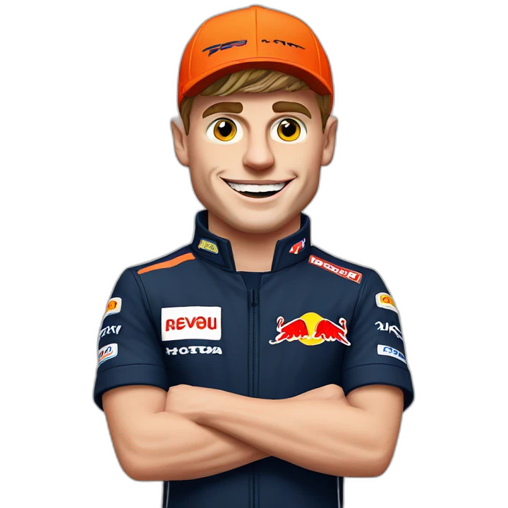 Max Verstappen F1 emoji