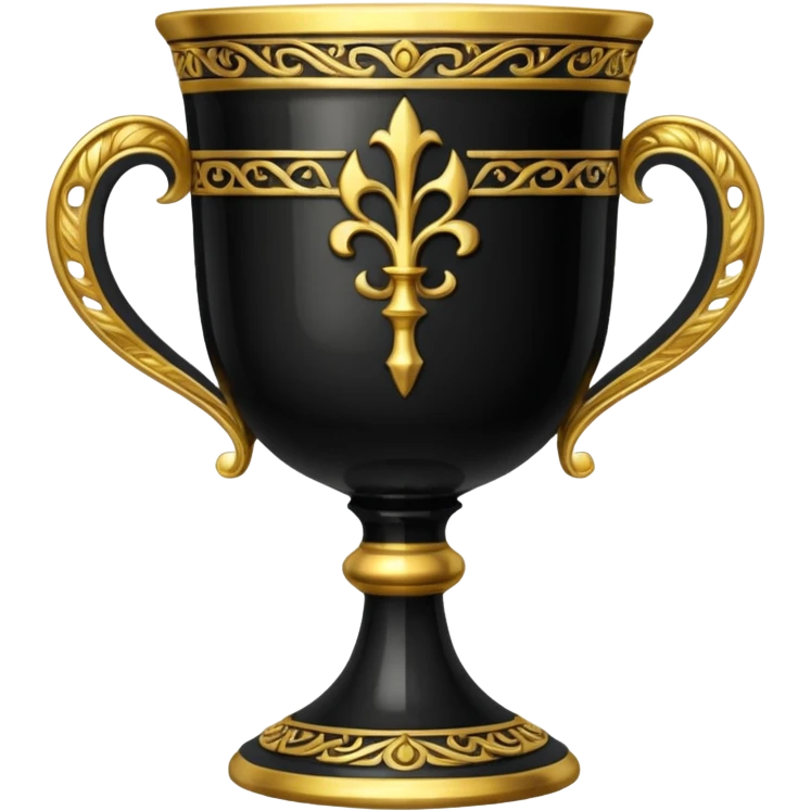 calice noir medieval emoji