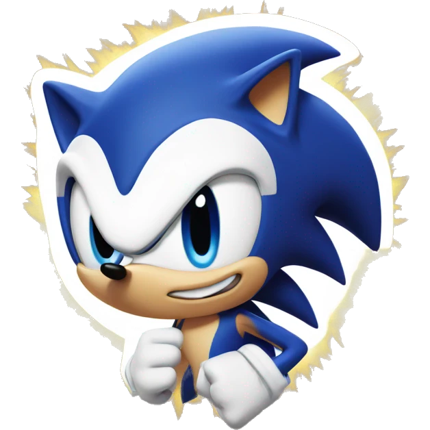 sonic the hedgehog emoji