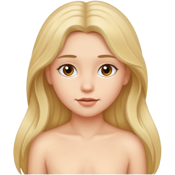 Le corps d'une fille nues emoji