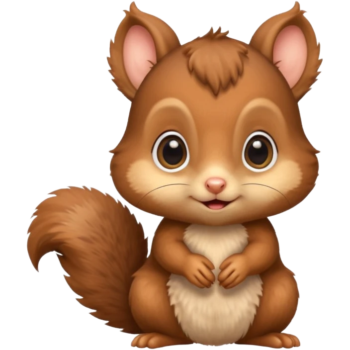 baby squirrel emoji