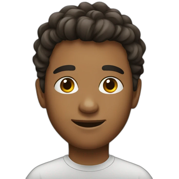 young guy emoji