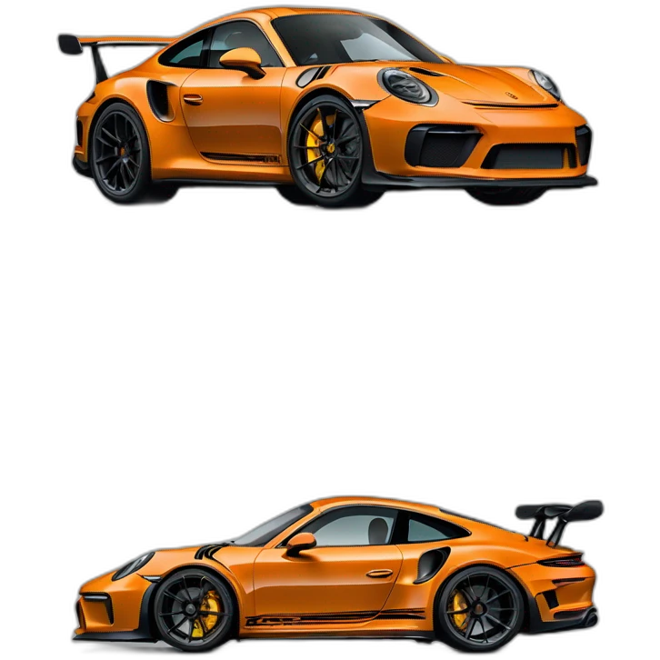 Porsche gt3 rs 992 emoji