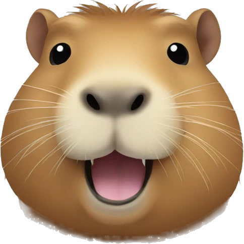 capybara happy emoji