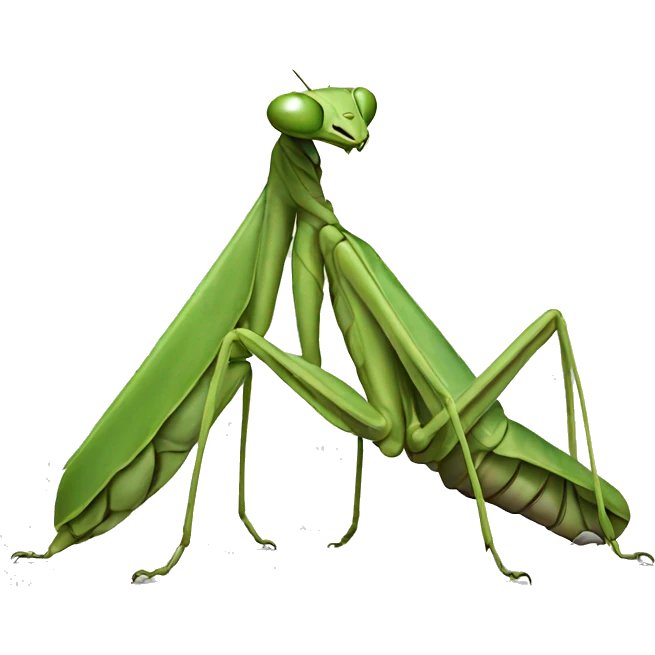 Praying mantis praying  emoji