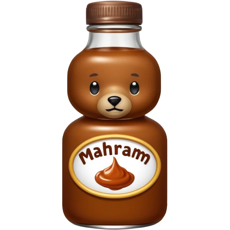 Make an emoji of Mahram's bear sauce. emoji