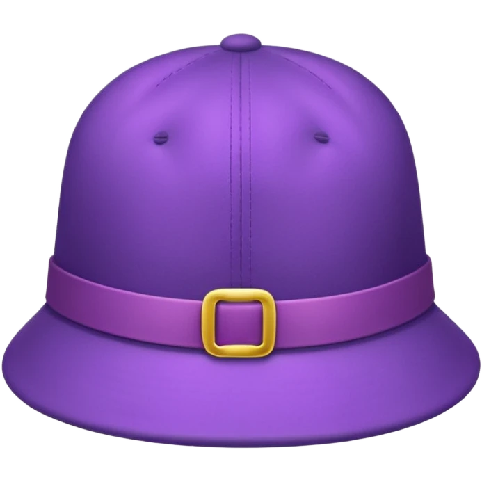 Purple hat emoji