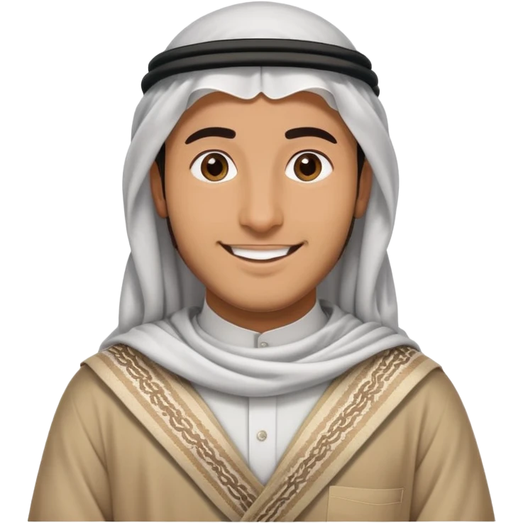 Saudi man emoji