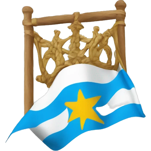 La bandera de galicia emoji