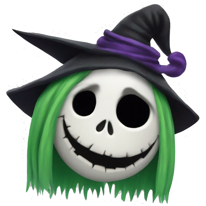 Nightmare Before Christmas Witch emoji