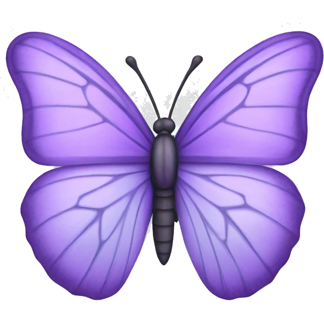 Lavender Butterfly emoji