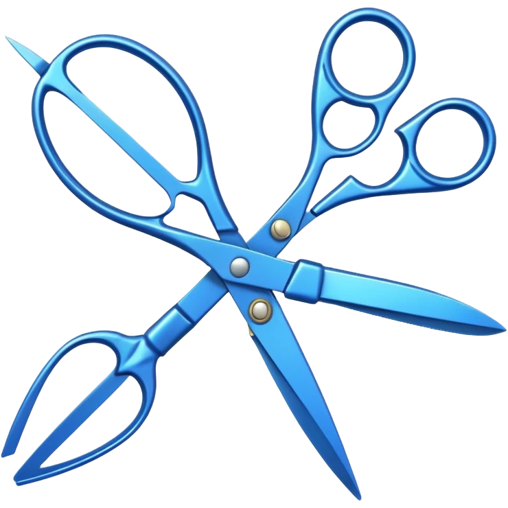 magic blue scizzors emoji