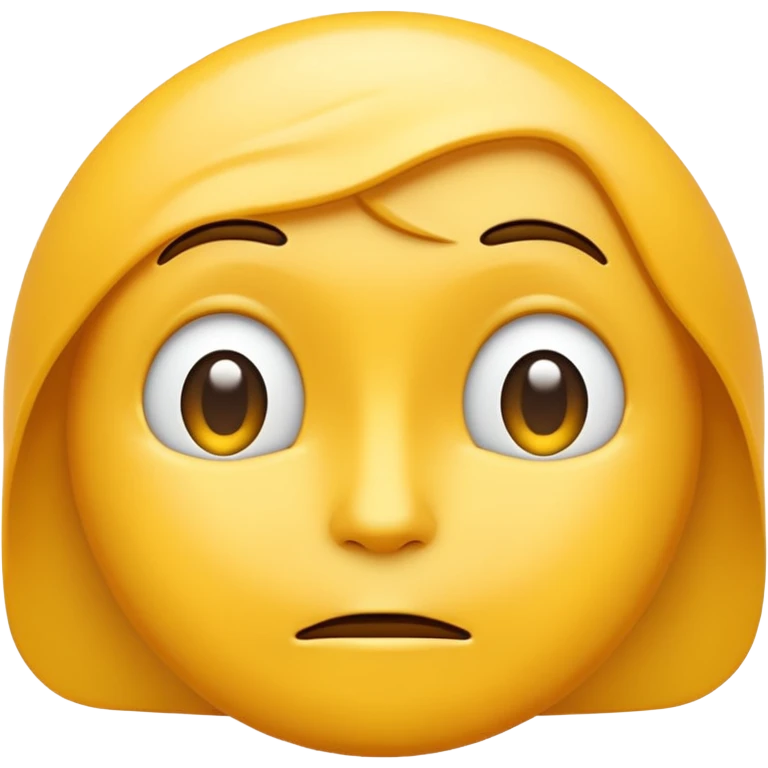 A human thinking emoji emoji