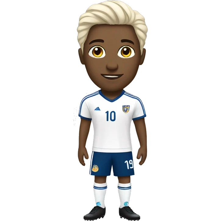 Soccer player white people emoji