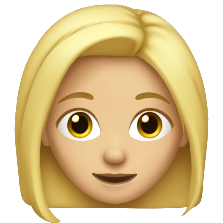 blonde girl in a car  emoji