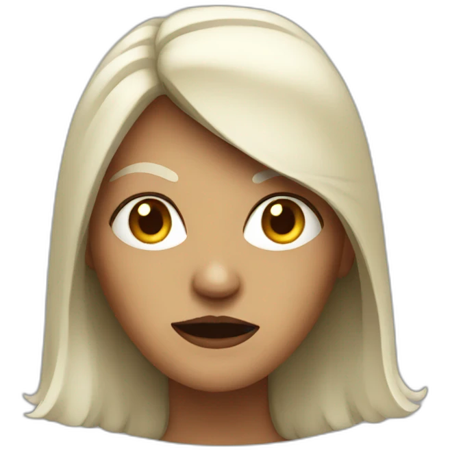 Evil woman emoji