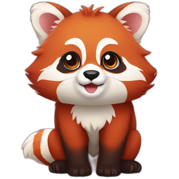 RED Panda Panko emoji