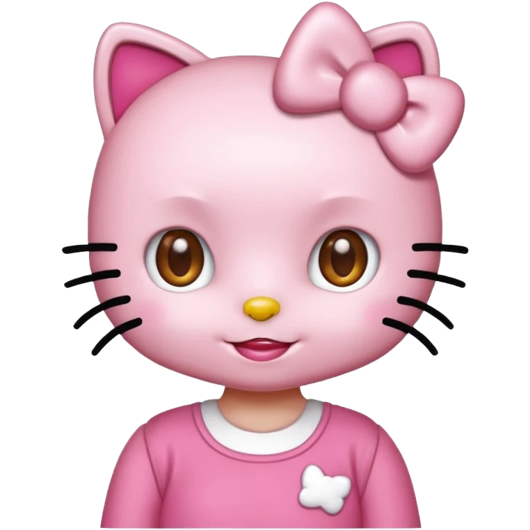Hello kity emoji