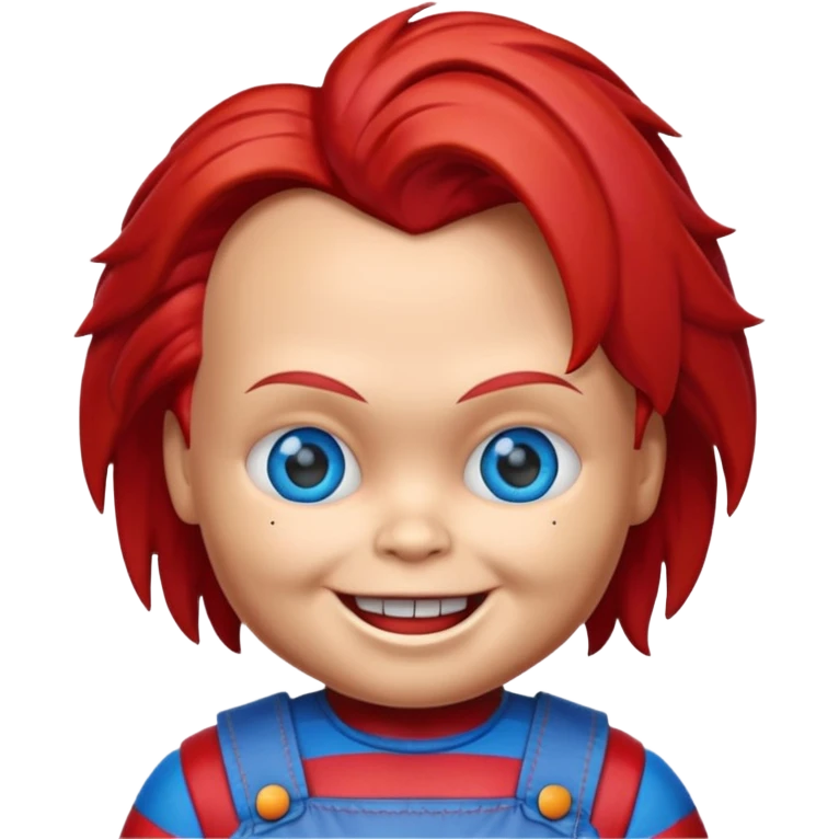Un emojin de chuky emoji