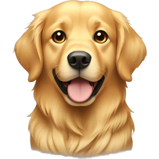 Golden retriever  emoji