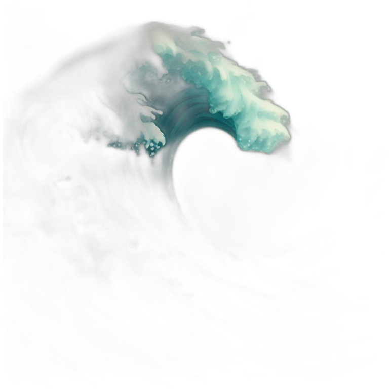 Wave emoji