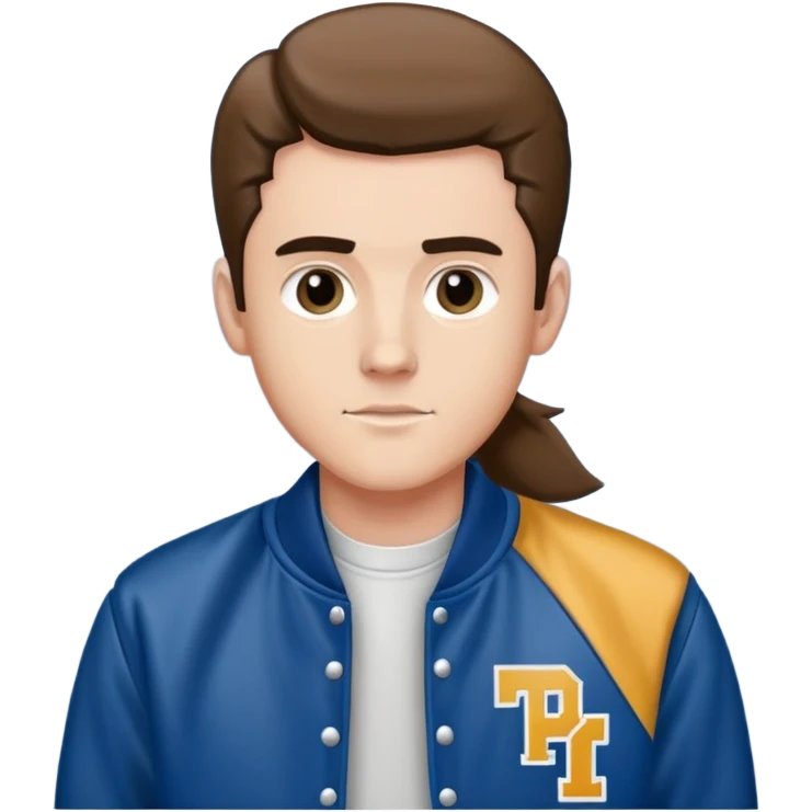 Create me an image of bob and pony boy from the outsiders emoji