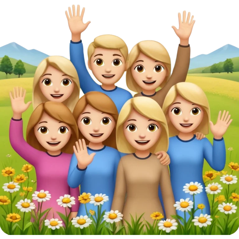 cała strona emotionki z łaką w górze ok emoji