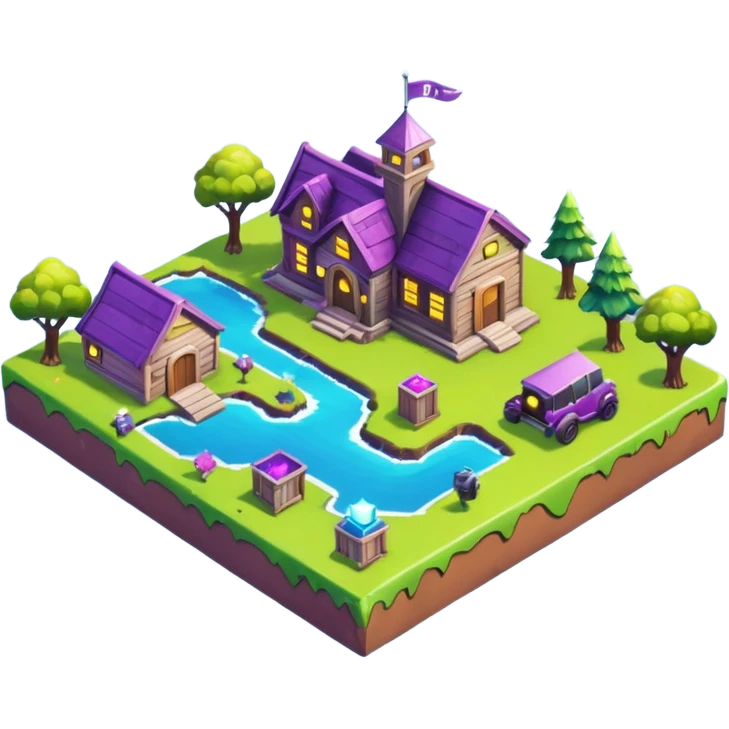 mapa del fornite emoji