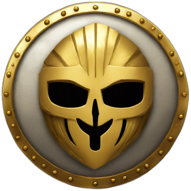 round goleden shield leonidas emoji