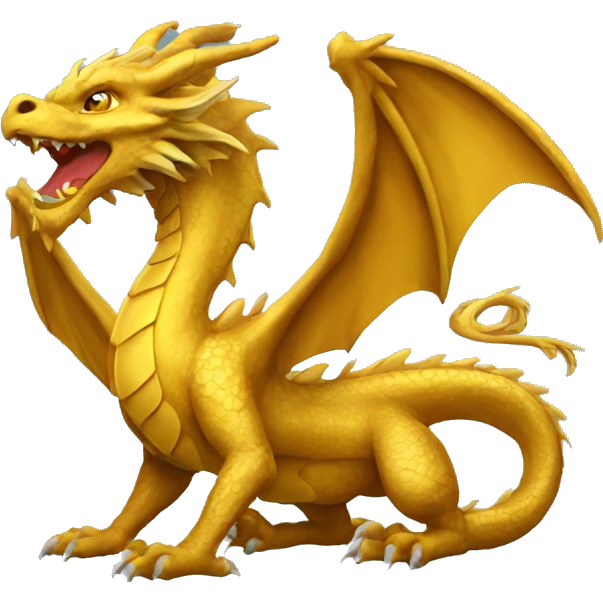 golden dragon emoji