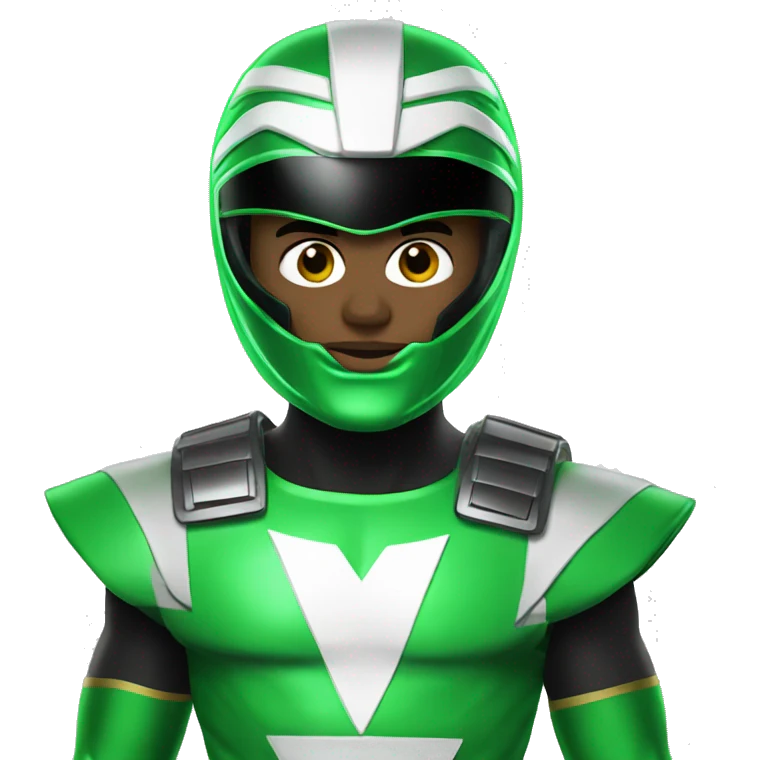 Power ranger green emoji