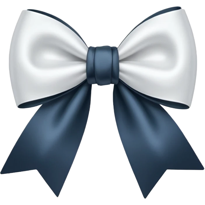 White bow emoji