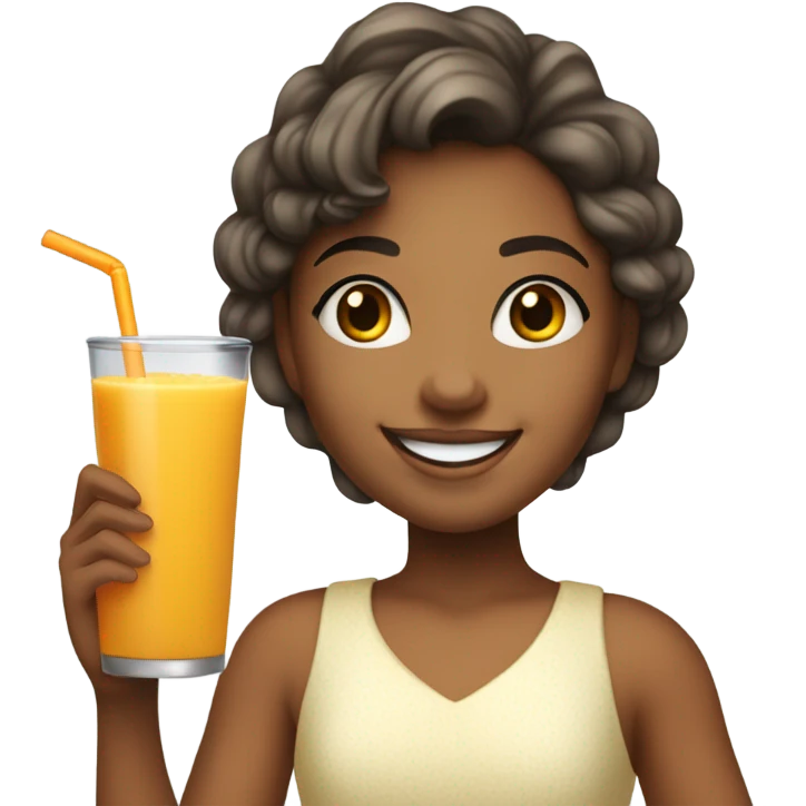 Good morning for girl  emoji
