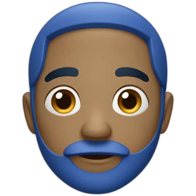 Blue lopster emoji