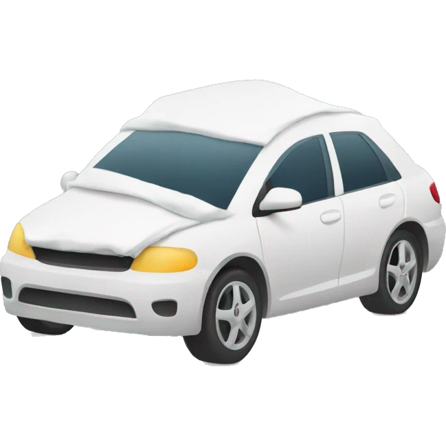 bandaged car emoji