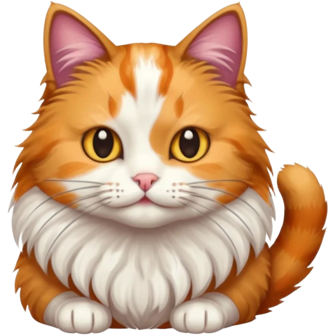 Cat with a press on nails emoji